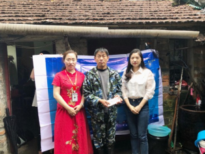 愛心不止，希望不斷——青峰集團(tuán)浙江公司螢火蟲愛心活動第105期