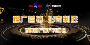 推廣營銷 出奇制勝---百度推廣客戶交流會***成功！